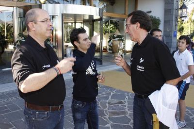 Seirullo con Dani Pedrosa y Seleccin Espaola Balonmano 2012 - www.entrenamientodeportivo.org