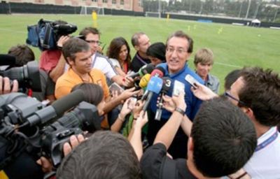 Paco Seirullo - Entrevisa medios en FC Barcelona - www.entrenamientodeportivo.org